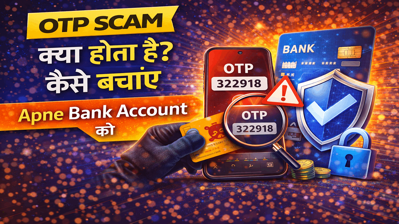 OTP Scam Kya Hota Hai? Kaise Bachaye Apne Bank Account Ko (2026 Guide)